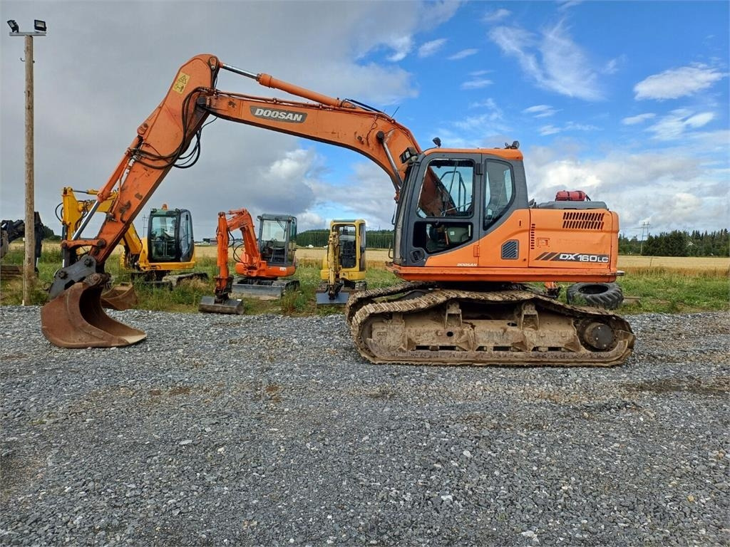 Doosan DX160LC Metsä alustalla - Ekskavator perayap: gambar 2 Doosan DX160LC Metsä alustalla - Ekskavator perayap: gambar 2