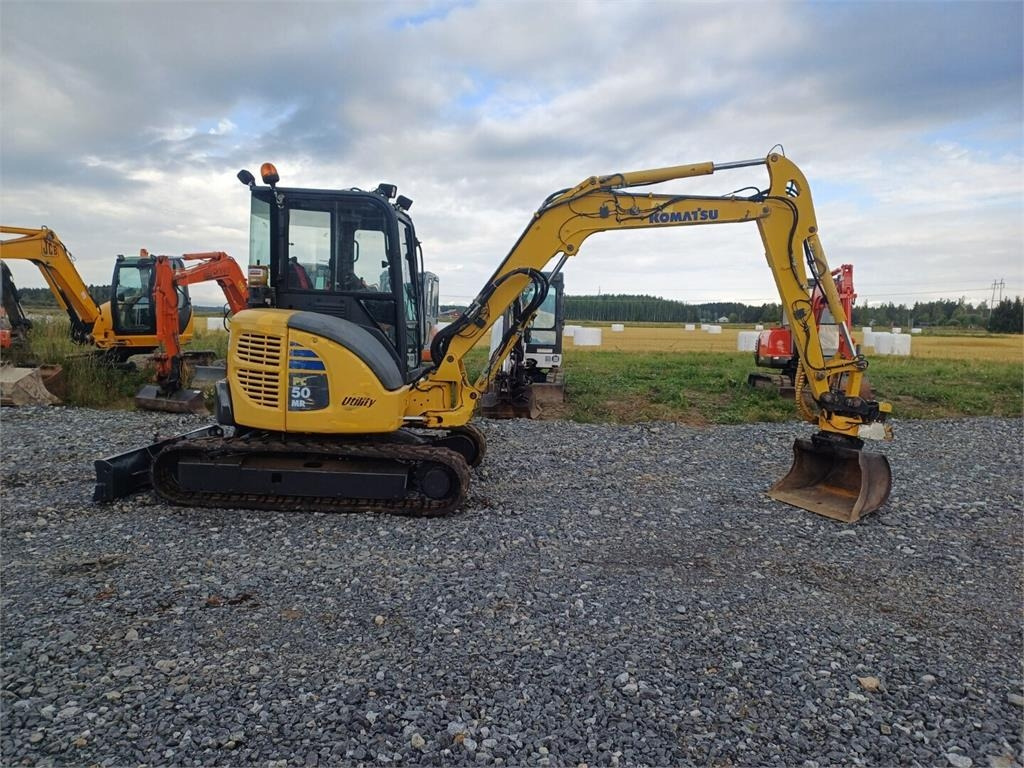 Komatsu pc50mr-2 Engcon pyörittäjällä - Ekskavator mini: gambar 5 Komatsu pc50mr-2 Engcon pyörittäjällä - Ekskavator mini: gambar 5