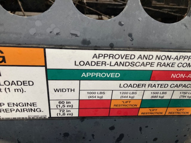 EPIERREUR LANDSCAPE LR 5 B POUR BOB CAT 230 - Lampiran untuk Peralatan konstruksi: gambar 4 EPIERREUR LANDSCAPE LR 5 B POUR BOB CAT 230 - Lampiran untuk Peralatan konstruksi: gambar 4
