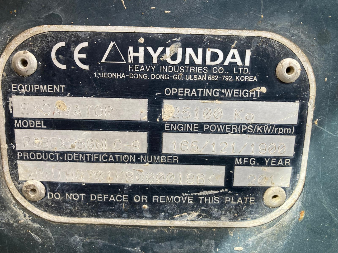 PELLE SUR CHENILLES HYUNDAI ROBEX 250 NLC-9 - Ekskavator perayap: gambar 1 PELLE SUR CHENILLES HYUNDAI ROBEX 250 NLC-9 - Ekskavator perayap: gambar 1