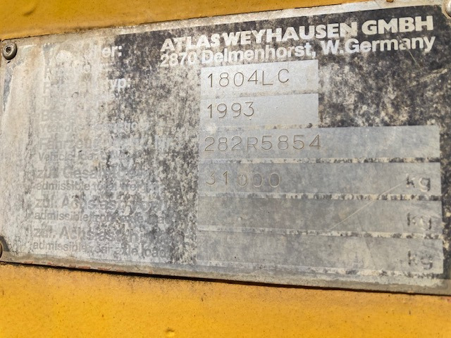 Pelle sur Chenilles ATLAS 1804 - Ekskavator perayap: gambar 5 Pelle sur Chenilles ATLAS 1804 - Ekskavator perayap: gambar 5