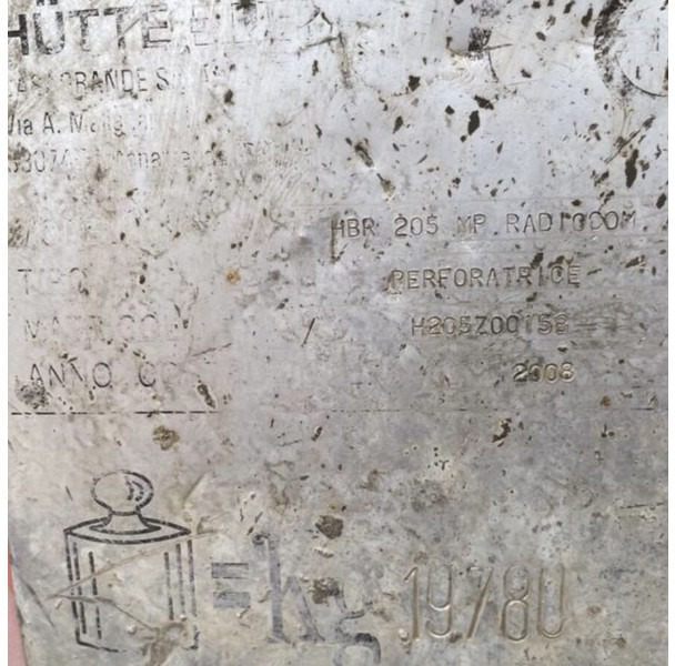 Hütte HBR 205 - Anjungan pengeboran: gambar 4 Hütte HBR 205 - Anjungan pengeboran: gambar 4