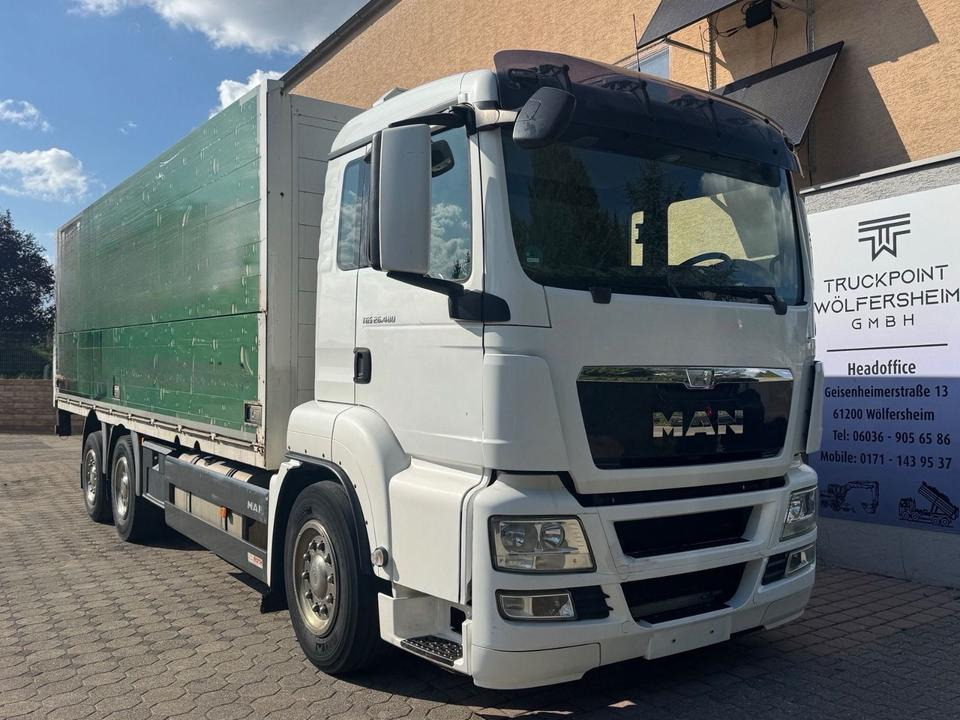 MAN TGS 26.480/Lenk-Lift/Kamera/AHK/Staplerhalterung - Truk box: gambar 1 MAN TGS 26.480/Lenk-Lift/Kamera/AHK/Staplerhalterung - Truk box: gambar 1