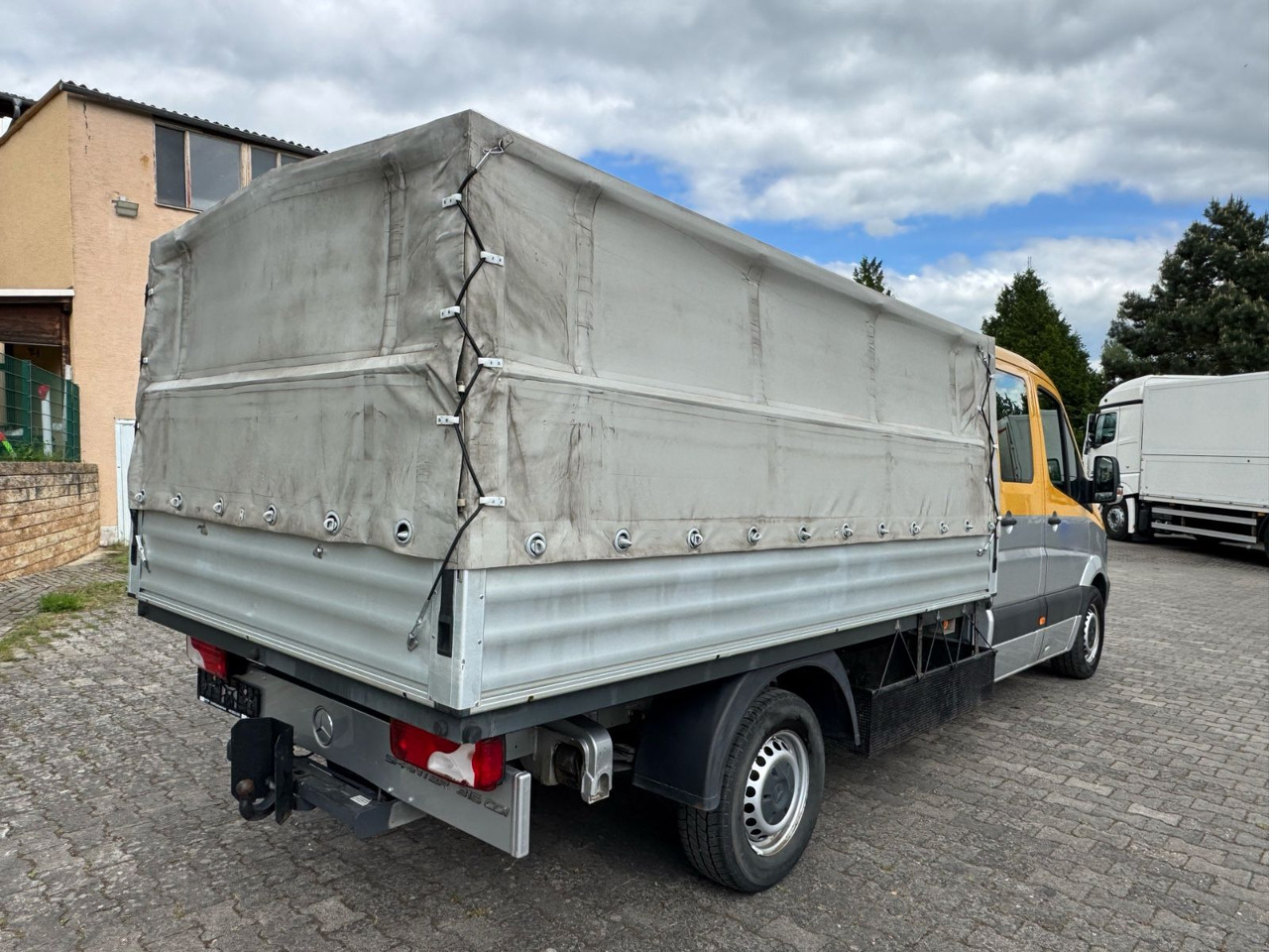 Mercedes-Benz 316 CDI/DK/Ahk/Top-Zustand/Tüv-Neu! - Van dengan terpal samping, Van kombi: gambar 3 Mercedes-Benz 316 CDI/DK/Ahk/Top-Zustand/Tüv-Neu! - Van dengan terpal samping, Van kombi: gambar 3