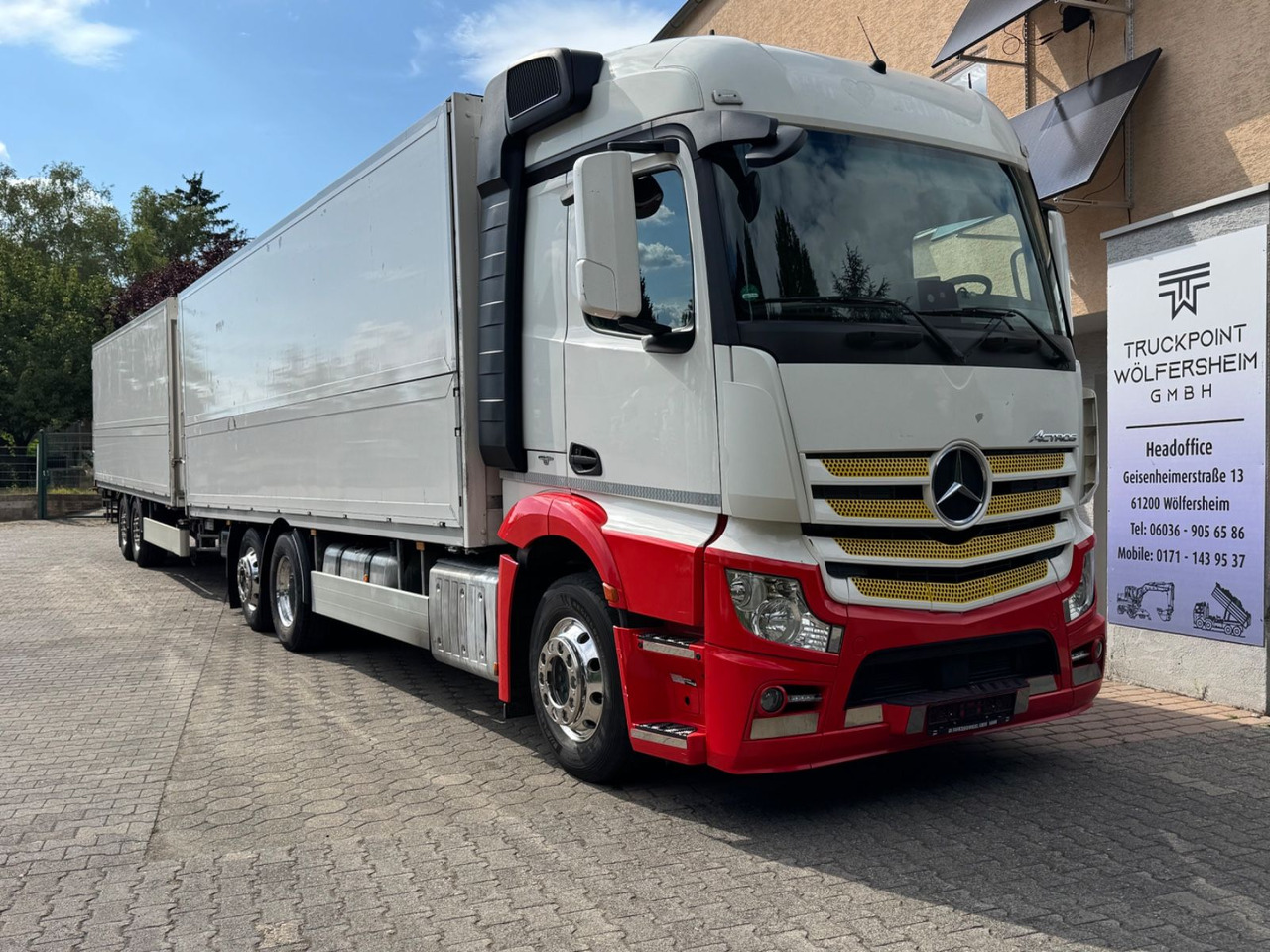 Mercedes-Benz Actros 2545/2xLBW/Klima/Kamera/kpl.Zug - Truk minuman: gambar 1 Mercedes-Benz Actros 2545/2xLBW/Klima/Kamera/kpl.Zug - Truk minuman: gambar 1