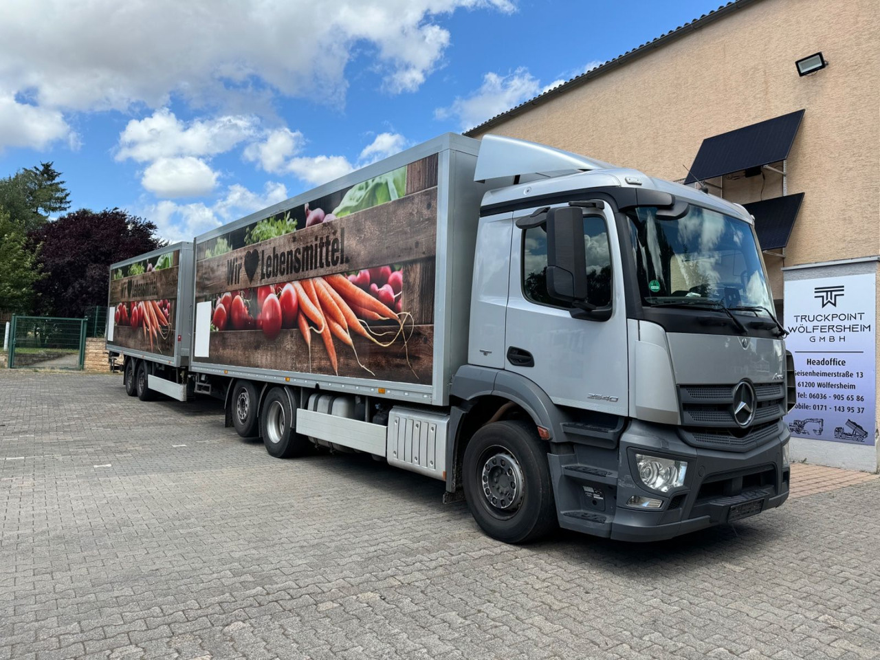 Mercedes-Benz Antos 2540/Durchladbar/2xLBW/Frigoblock/2instock - Truk berpendingin: gambar 1 Mercedes-Benz Antos 2540/Durchladbar/2xLBW/Frigoblock/2instock - Truk berpendingin: gambar 1