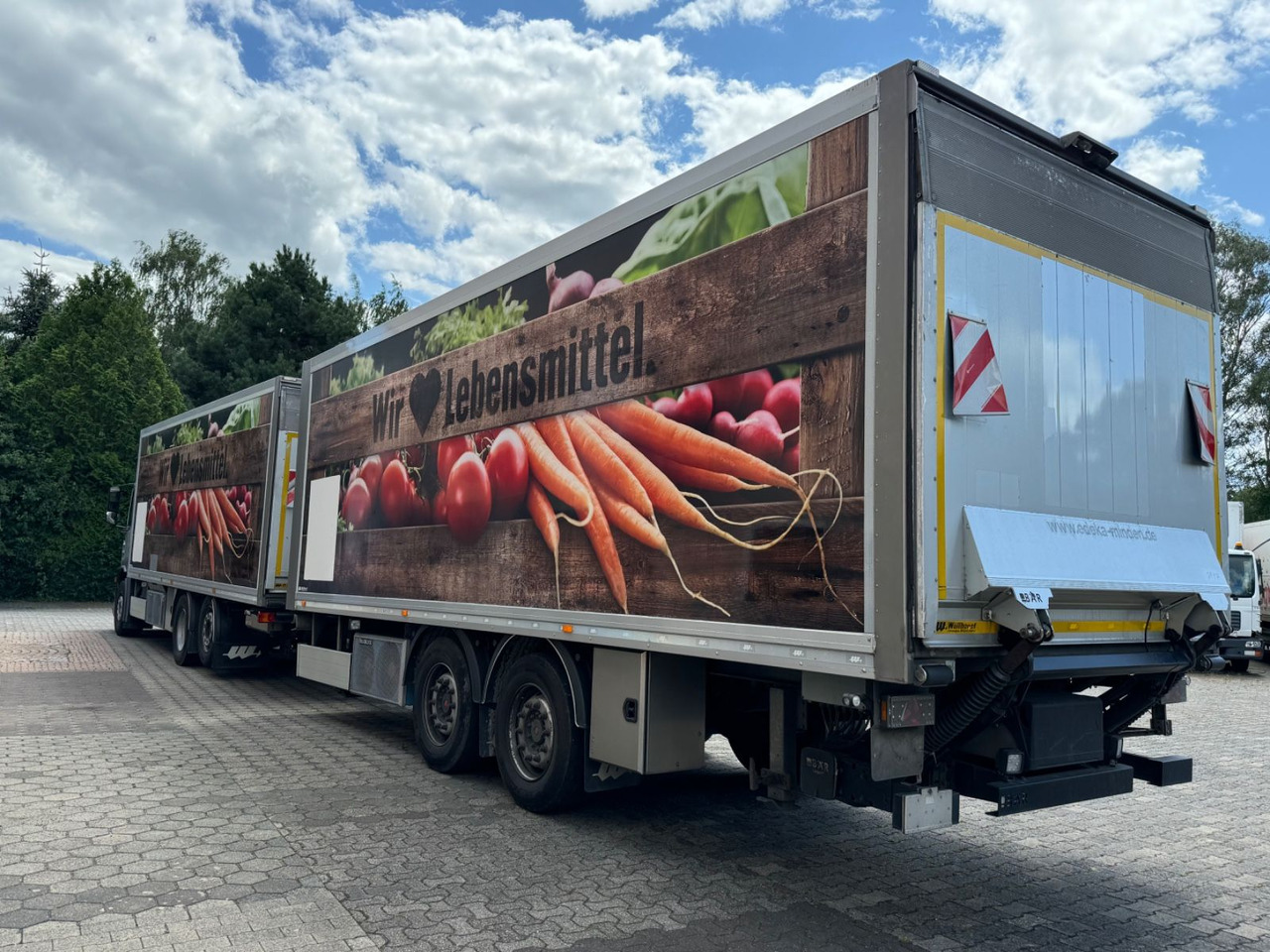 Mercedes-Benz Antos 2540/Durchladbar/Frigoblock/2x LBW/kpl.Zug - Truk berpendingin: gambar 5 Mercedes-Benz Antos 2540/Durchladbar/Frigoblock/2x LBW/kpl.Zug - Truk berpendingin: gambar 5