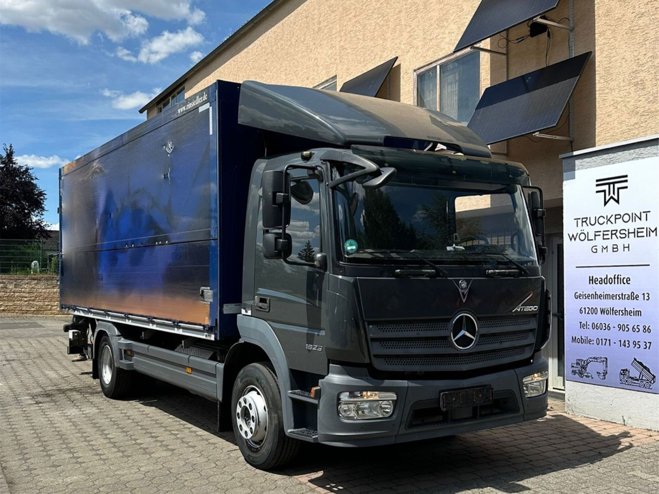 Mercedes-Benz Atego 1523/Klima/LBW/GT-Zertifiziert/2xAHK - Truk minuman: gambar 1 Mercedes-Benz Atego 1523/Klima/LBW/GT-Zertifiziert/2xAHK - Truk minuman: gambar 1