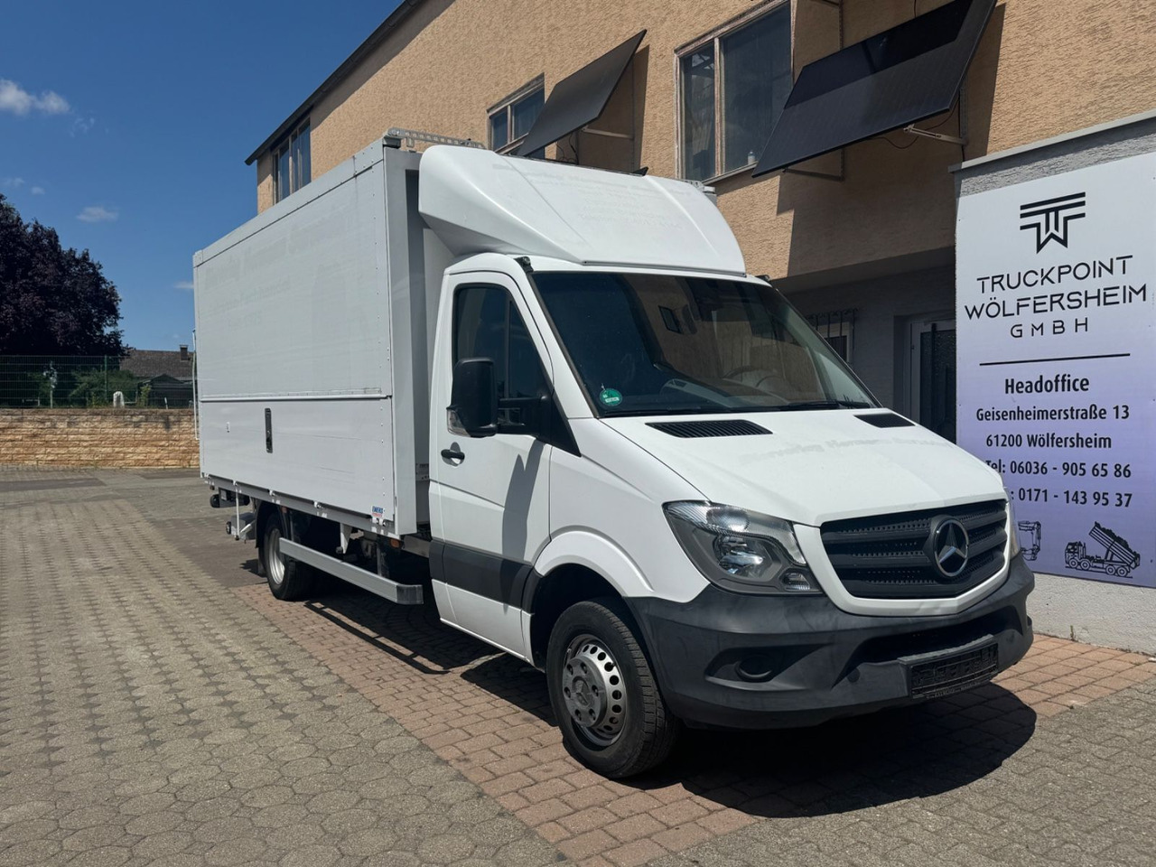 Mercedes-Benz Sprinter 514/LBW/KLIMA/aus.1Hand/GT-Zertifikat - Truk minuman: gambar 1 Mercedes-Benz Sprinter 514/LBW/KLIMA/aus.1Hand/GT-Zertifikat - Truk minuman: gambar 1