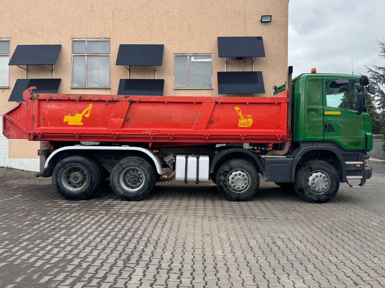 Scania R500/V8/BB/KLIMA/8x4/Dautel/Top-Zustand! - Truk jungkit: gambar 3 Scania R500/V8/BB/KLIMA/8x4/Dautel/Top-Zustand! - Truk jungkit: gambar 3