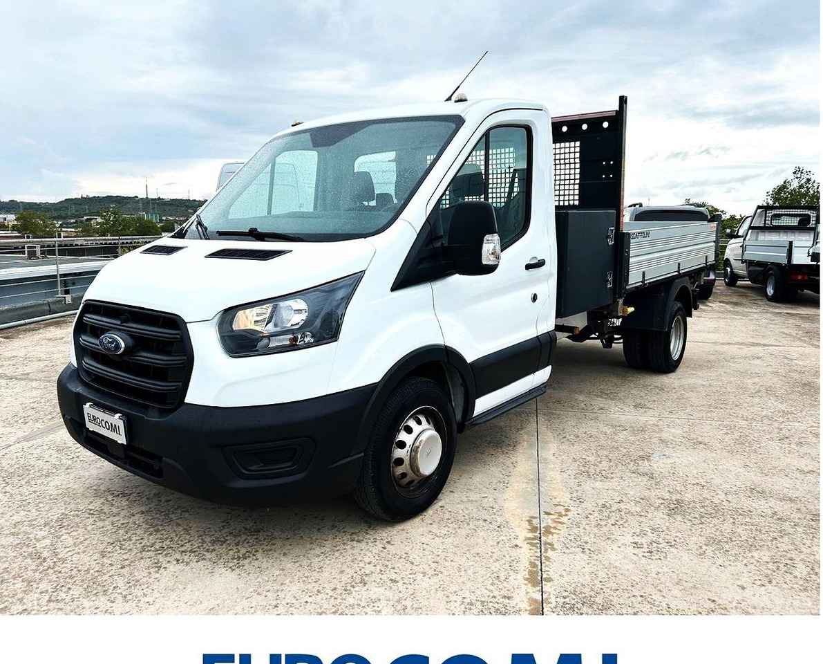 Van flatbed Ford Transit 2.0 TDCi 130 cv Ribaltabile: gambar 1