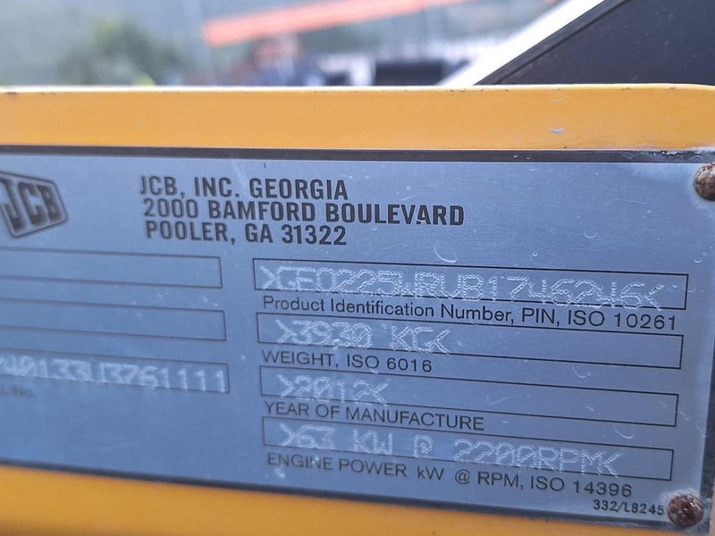 Track loader yang ringkas JCB 225: gambar 11