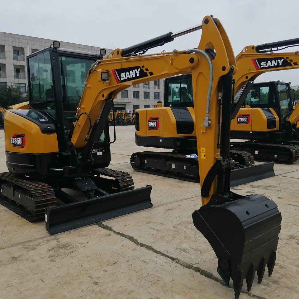 SANY SY35 - Ekskavator mini: gambar 1 SANY SY35 - Ekskavator mini: gambar 1