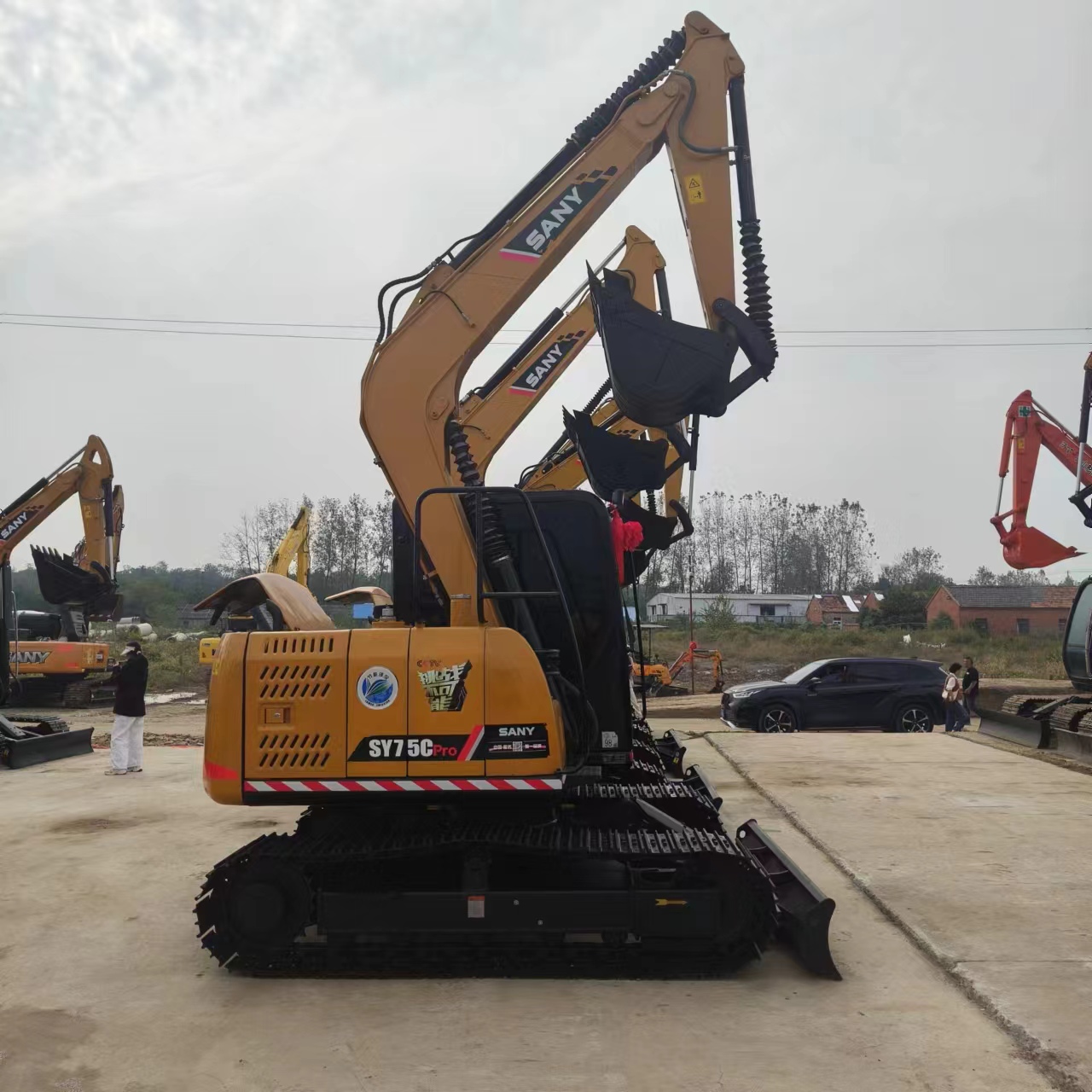 SANY SY75C - Ekskavator mini: gambar 1 SANY SY75C - Ekskavator mini: gambar 1