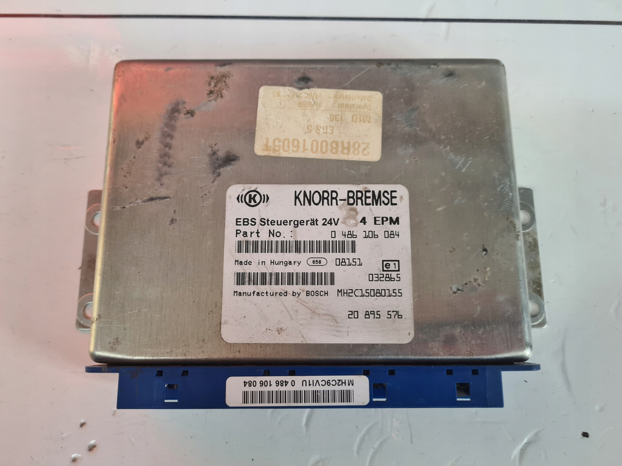 KNORR-BREMSE STEROWNIK KASETA EBS RENAULT MIDLUM DXI VOLVO FL FE - ECU untuk Truk: gambar 3 KNORR-BREMSE STEROWNIK KASETA EBS RENAULT MIDLUM DXI VOLVO FL FE - ECU untuk Truk: gambar 3