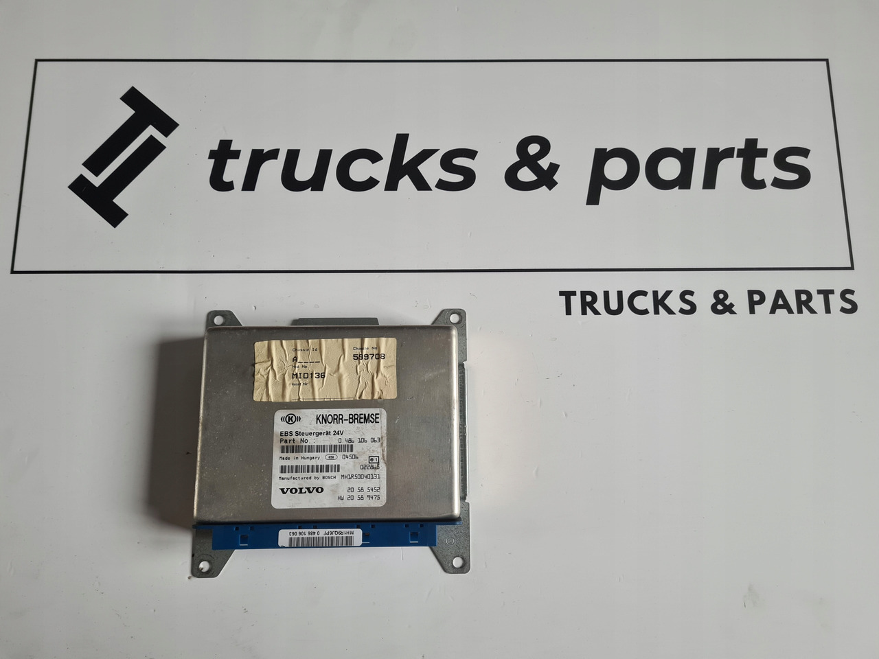 KNORR-BREMSE STEROWNIK KASETA EBS VOLVO FH FM 9 12 13 MANUAL BEZ RETARDERA - Sistem listrik untuk Truk: gambar 1 KNORR-BREMSE STEROWNIK KASETA EBS VOLVO FH FM 9 12 13 MANUAL BEZ RETARDERA - Sistem listrik untuk Truk: gambar 1