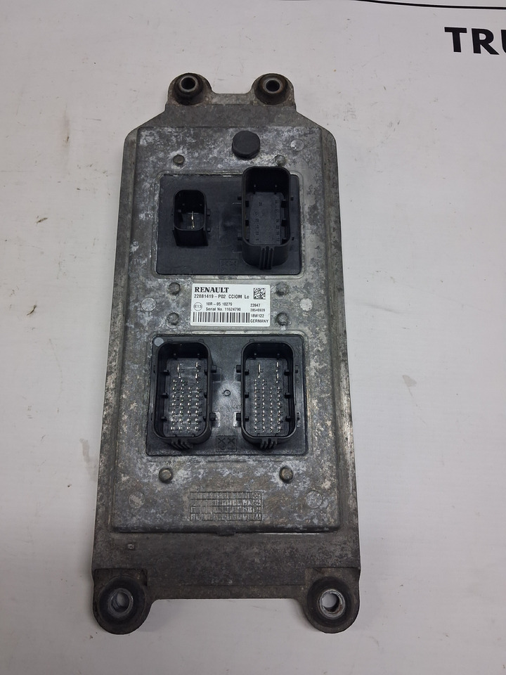 RENAULT STEROWNIK CCIOM 6x2 RENAULT GAMA T C K RANGE 22881419 P02 - Sistem listrik untuk Truk: gambar 2 RENAULT STEROWNIK CCIOM 6x2 RENAULT GAMA T C K RANGE 22881419 P02 - Sistem listrik untuk Truk: gambar 2