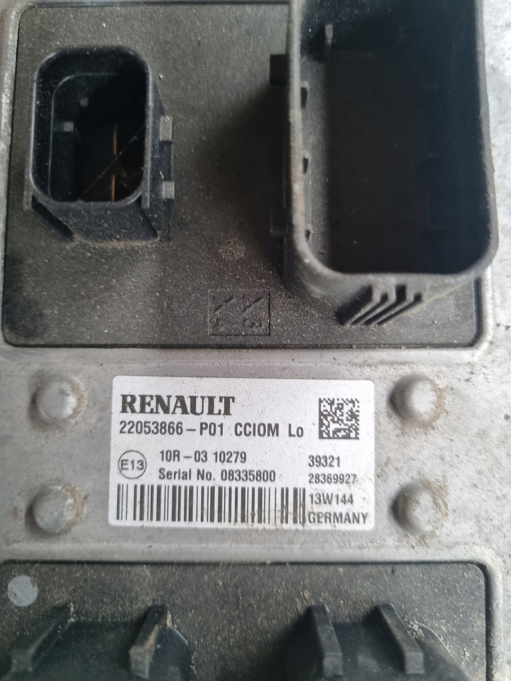 STEROWNIK CCIOM RENAULT GAMA T RANGE 22053866 P01 - ECU untuk Truk: gambar 3 STEROWNIK CCIOM RENAULT GAMA T RANGE 22053866 P01 - ECU untuk Truk: gambar 3