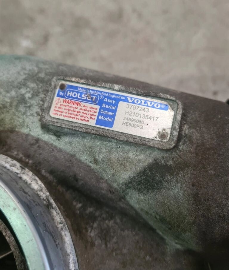 Volvo TURBINA TURBOSPRĘŻARKA FH 16 D16K 750 EURO 6 21899680 HE600FG Volvo VOLVO FH 16 D16K 750 EURO 6 21899680 HE600FG - Turbo untuk Truk: gambar 3 Volvo TURBINA TURBOSPRĘŻARKA FH 16 D16K 750 EURO 6 21899680 HE600FG Volvo VOLVO FH 16 D16K 750 EURO 6 21899680 HE600FG - Turbo untuk Truk: gambar 3