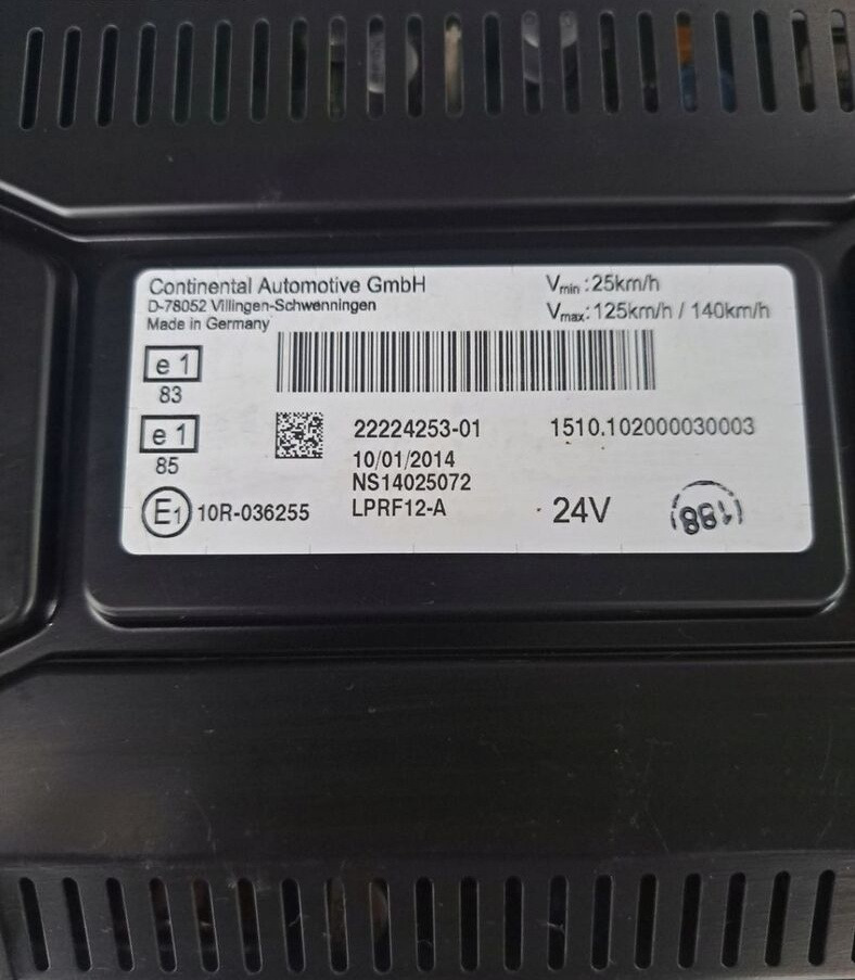 ZEGARY LICZNIKI AUTOMAT RENAULT GAMA T RANGE 22224253 - Dasbor untuk Truk: gambar 2 ZEGARY LICZNIKI AUTOMAT RENAULT GAMA T RANGE 22224253 - Dasbor untuk Truk: gambar 2