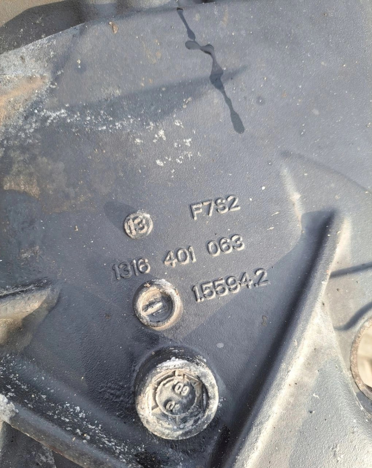 Gearbox dan bagiannya ZF BUDOWA SKRZYNI BIEGÓW ZF PRZÓD 16s2220 16s2221 MANUAL: gambar 8