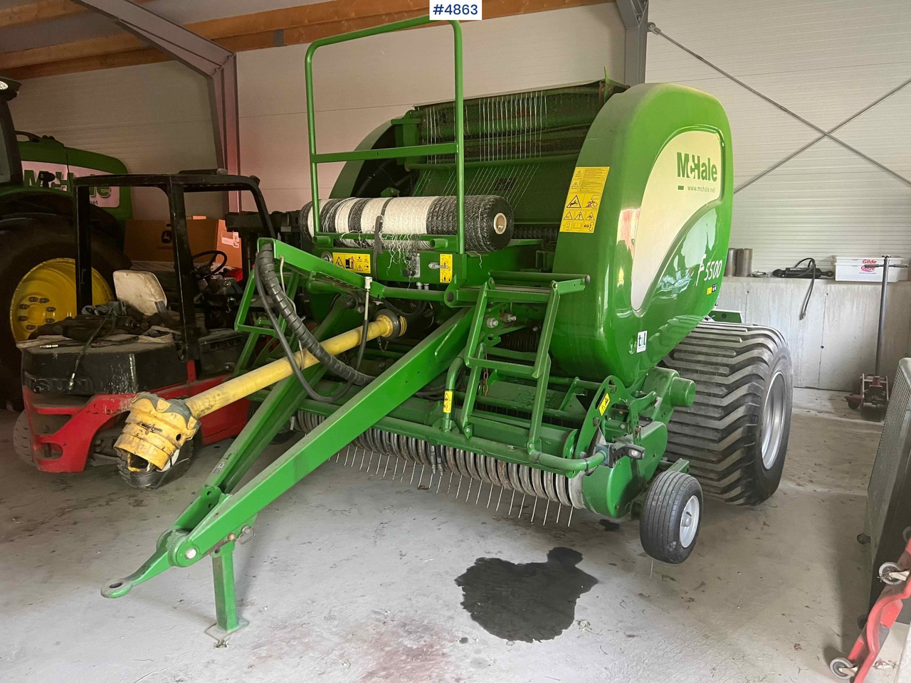 016 Mchale f5500 round baler - Baler bulat: gambar 1 016 Mchale f5500 round baler - Baler bulat: gambar 1