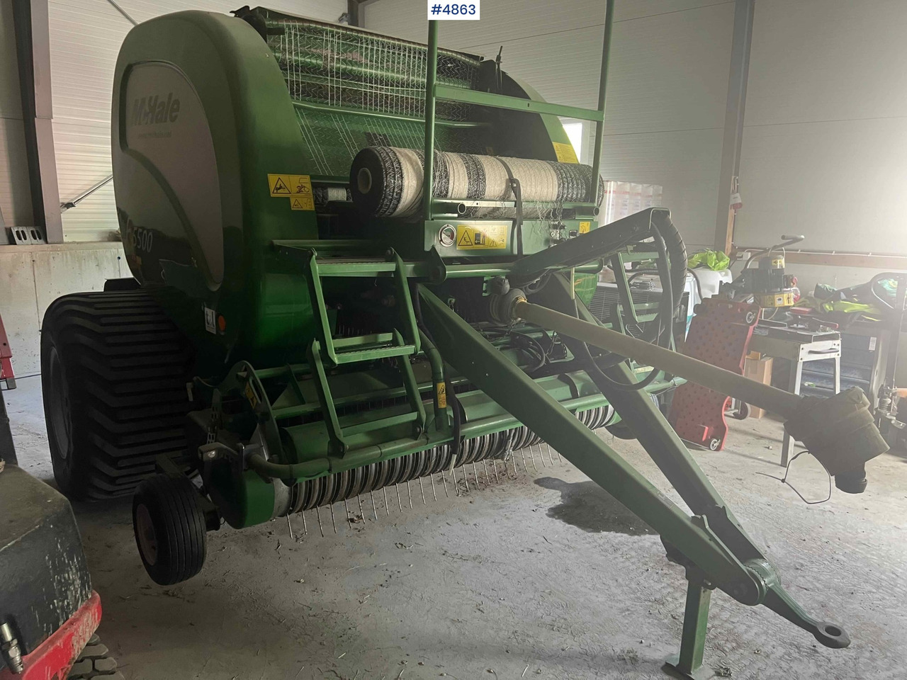 016 Mchale f5500 round baler - Baler bulat: gambar 5 016 Mchale f5500 round baler - Baler bulat: gambar 5