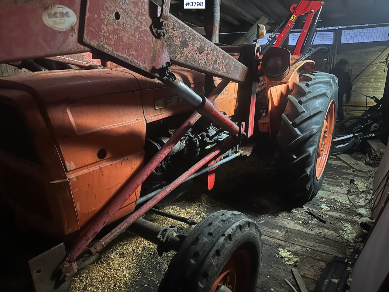 1900 Fiat 415 tractor w/ front loader and Wee edge mower - Traktor: gambar 3 1900 Fiat 415 tractor w/ front loader and Wee edge mower - Traktor: gambar 3