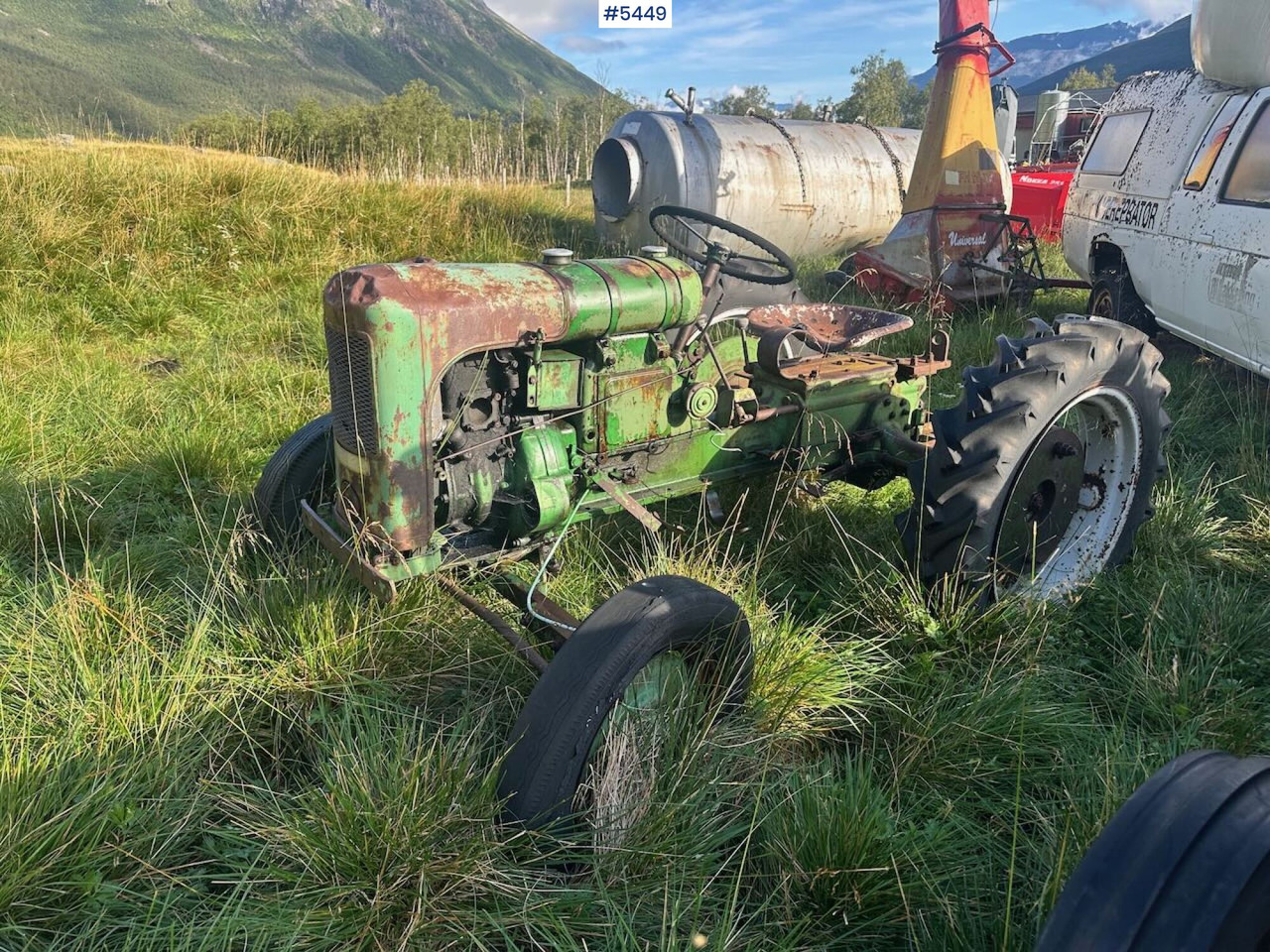 1950 Holder B10/D veteran tractor. Rep object. - Traktor: gambar 1 1950 Holder B10/D veteran tractor. Rep object. - Traktor: gambar 1