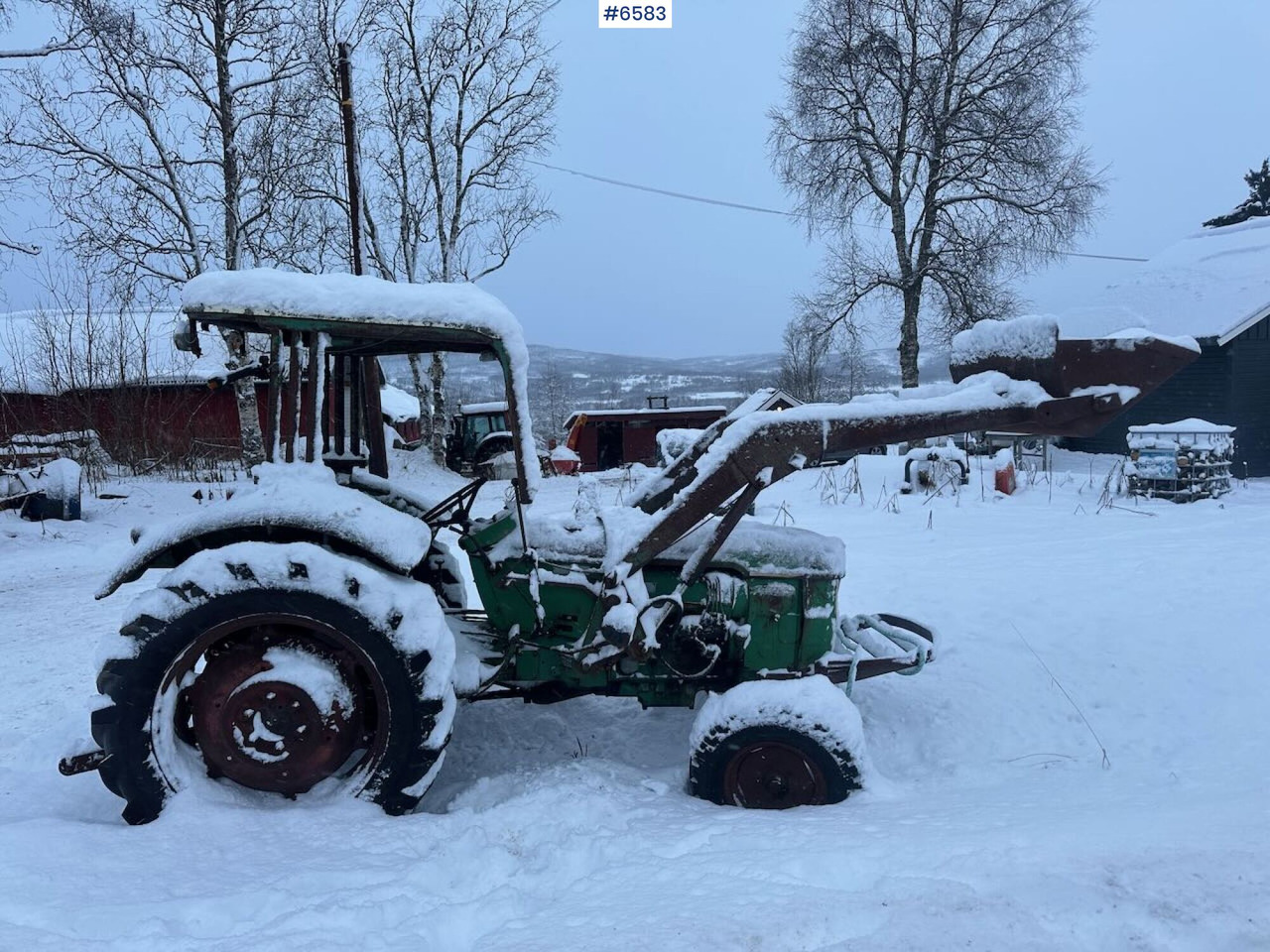 1969 Deutz D5005 tractor w/ front loader. Rep. object. - Traktor: gambar 2 1969 Deutz D5005 tractor w/ front loader. Rep. object. - Traktor: gambar 2