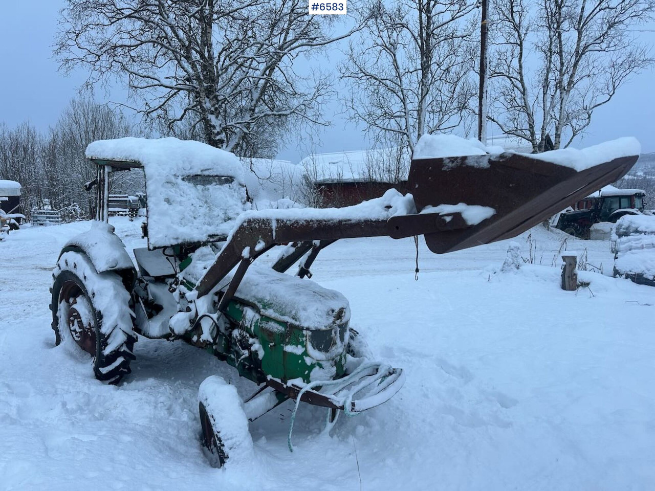 1969 Deutz D5005 tractor w/ front loader. Rep. object. - Traktor: gambar 4 1969 Deutz D5005 tractor w/ front loader. Rep. object. - Traktor: gambar 4