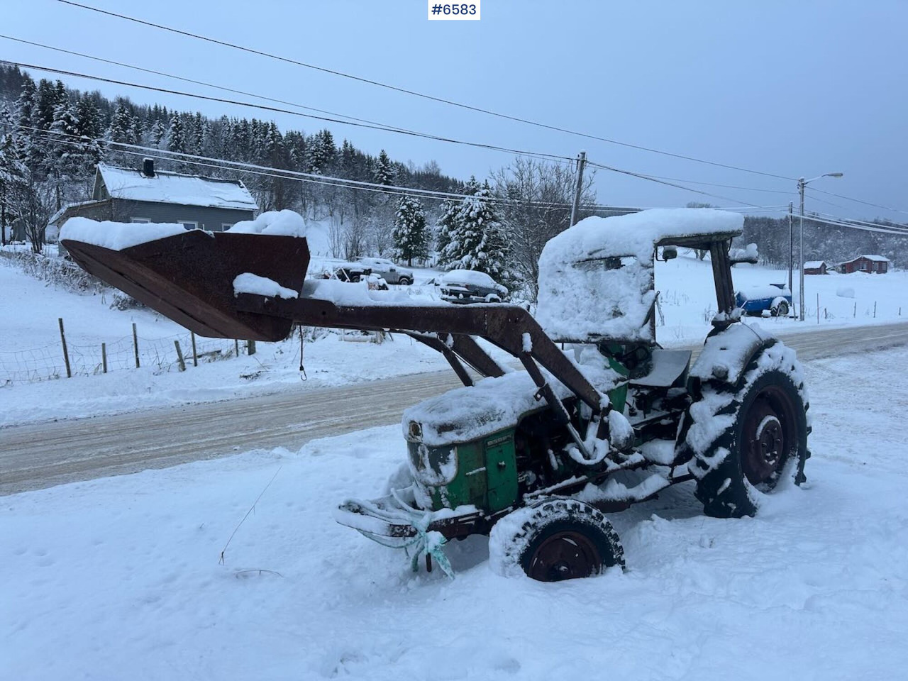 1969 Deutz D5005 tractor w/ front loader. Rep. object. - Traktor: gambar 3 1969 Deutz D5005 tractor w/ front loader. Rep. object. - Traktor: gambar 3