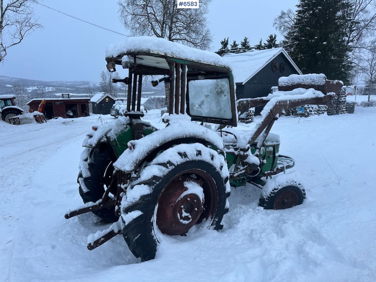 1969 Deutz D5005 tractor w/ front loader. Rep. object. - Traktor: gambar 5 1969 Deutz D5005 tractor w/ front loader. Rep. object. - Traktor: gambar 5