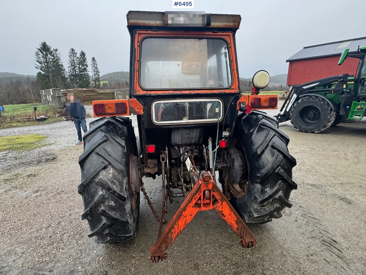 1975 Fiat 640 tractor with/twin wheels and triangle. WATCH THE VIDEO! - Traktor: gambar 4 1975 Fiat 640 tractor with/twin wheels and triangle. WATCH THE VIDEO! - Traktor: gambar 4