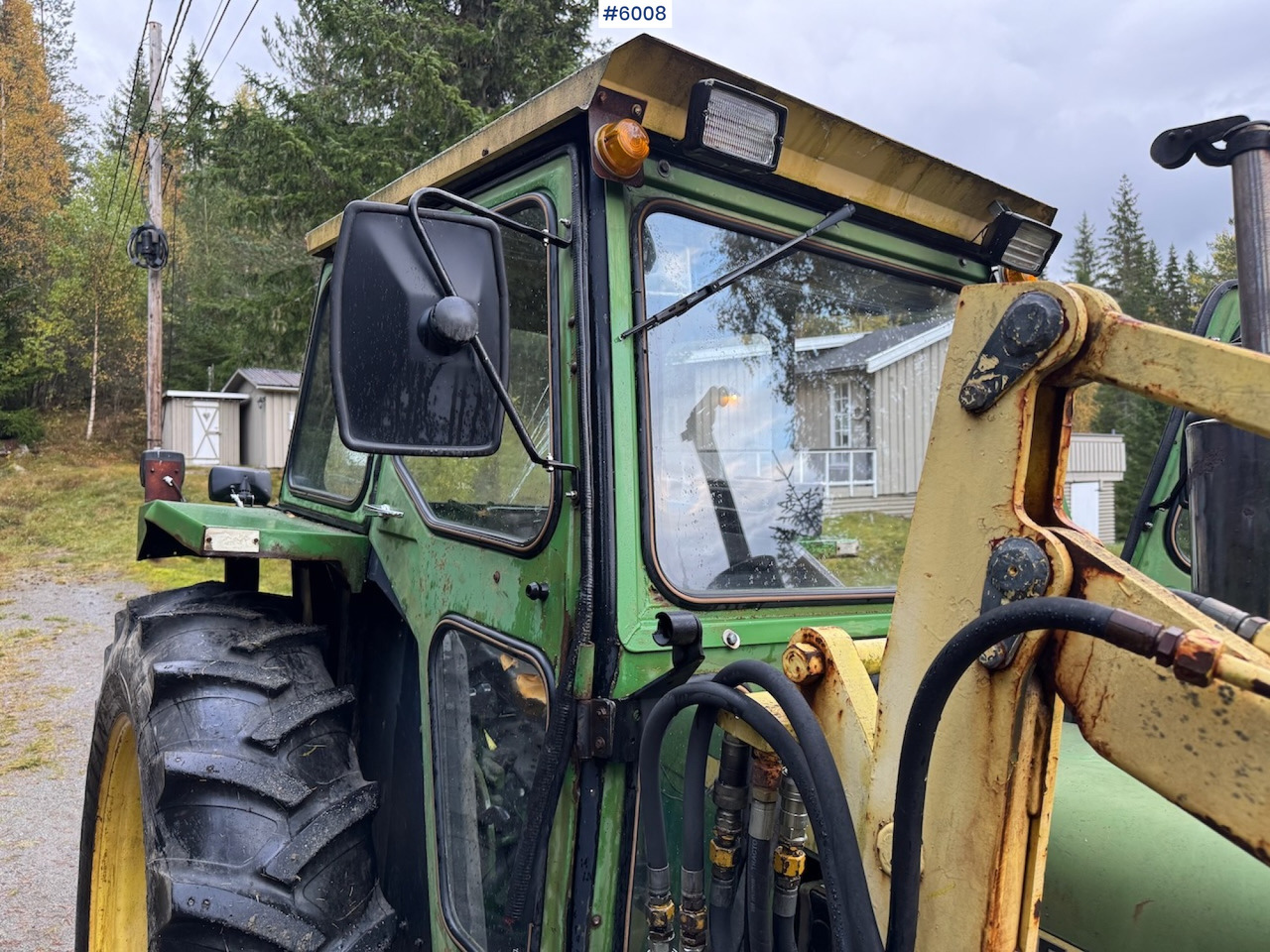 1977 John Deere 2030 w/ front loader, bucket and chains. - Traktor: gambar 5 1977 John Deere 2030 w/ front loader, bucket and chains. - Traktor: gambar 5