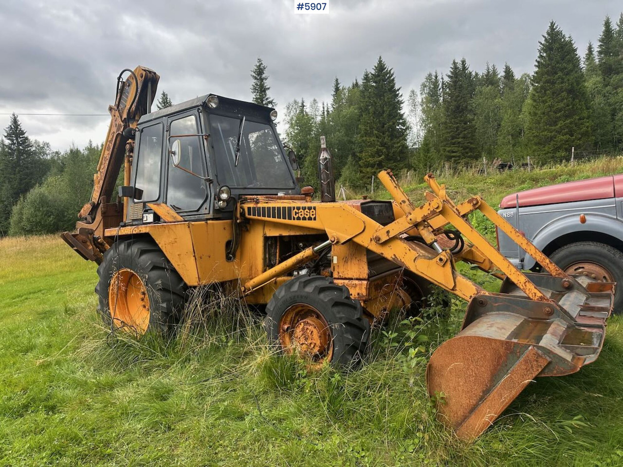 1979 CASE 580 backhoe. REP.OBJECT. WATCH VIDEO. - Traktor: gambar 1 1979 CASE 580 backhoe. REP.OBJECT. WATCH VIDEO. - Traktor: gambar 1