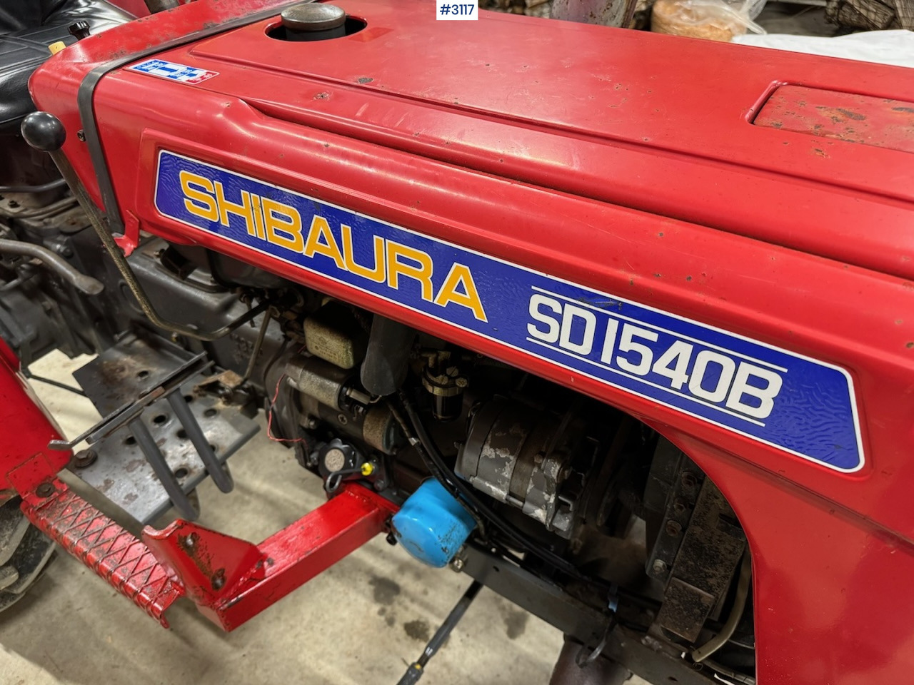 1980 Shibaura SD 1540 B - Traktor: gambar 3 1980 Shibaura SD 1540 B - Traktor: gambar 3