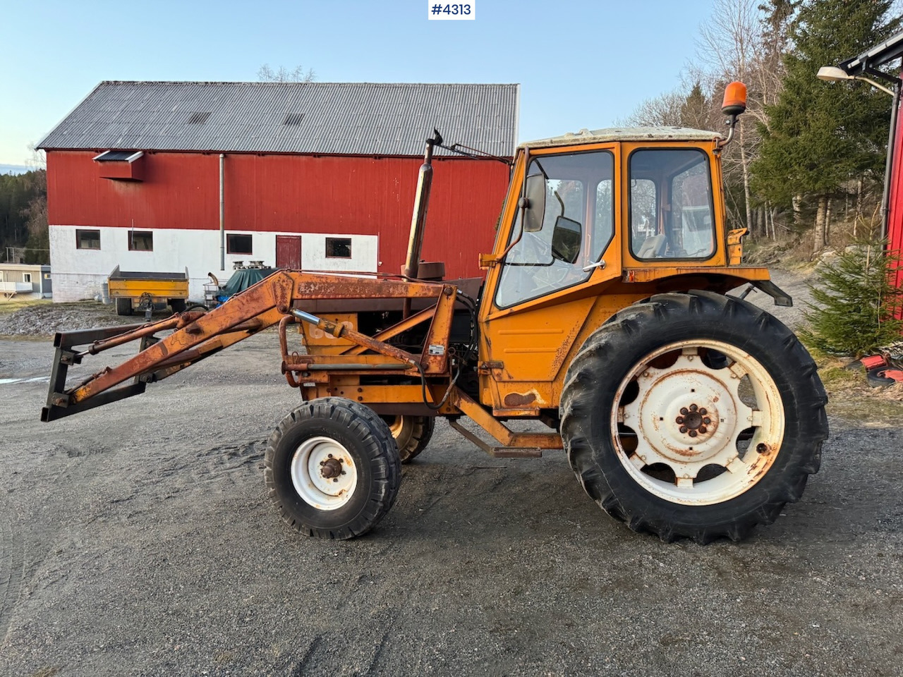 1980 Valmet 602 m/ frontlaster - Traktor: gambar 2 1980 Valmet 602 m/ frontlaster - Traktor: gambar 2