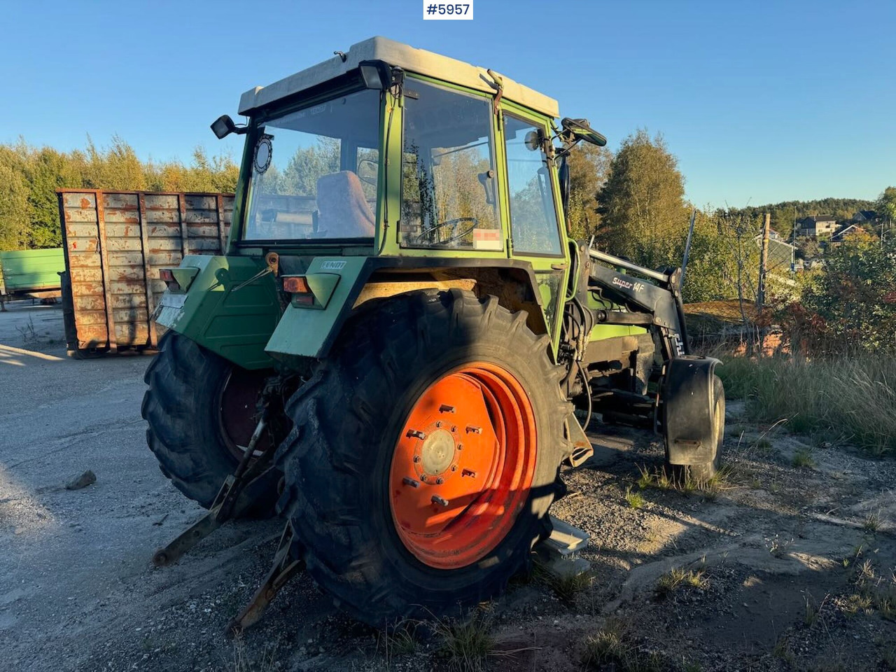 1982 Fendt 306LS 4x2 with front loader - Traktor: gambar 3 1982 Fendt 306LS 4x2 with front loader - Traktor: gambar 3