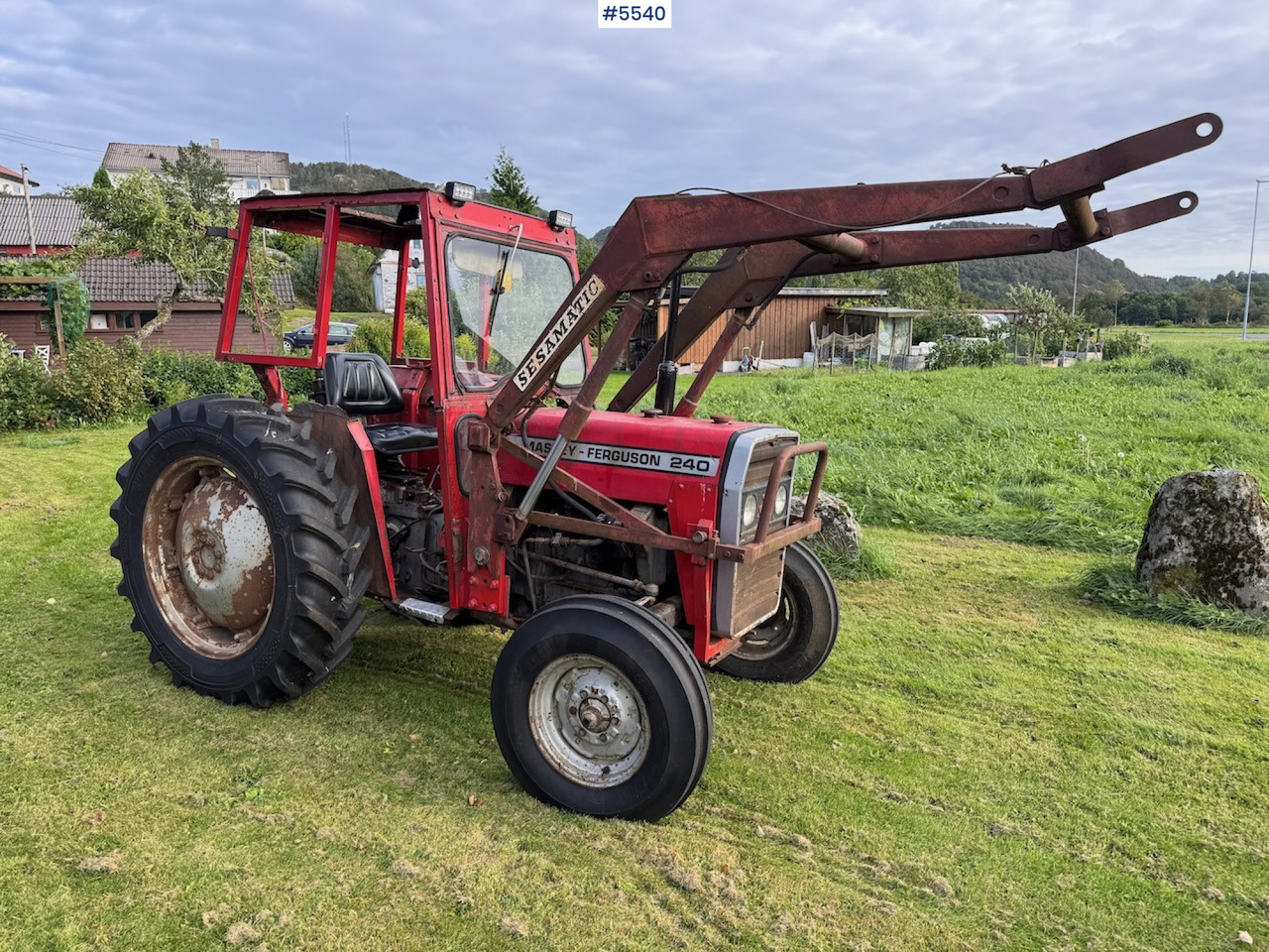 1982 Massey Ferguson 235 w/front loader. - Traktor: gambar 2 1982 Massey Ferguson 235 w/front loader. - Traktor: gambar 2