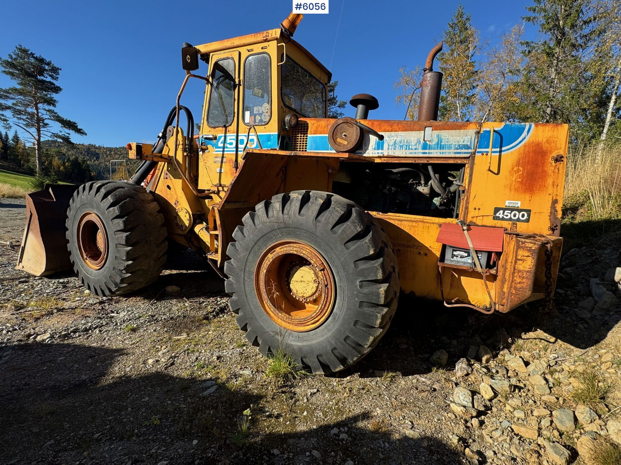 1983 Volvo BM 4500 repair object - Wheel loader: gambar 4 1983 Volvo BM 4500 repair object - Wheel loader: gambar 4