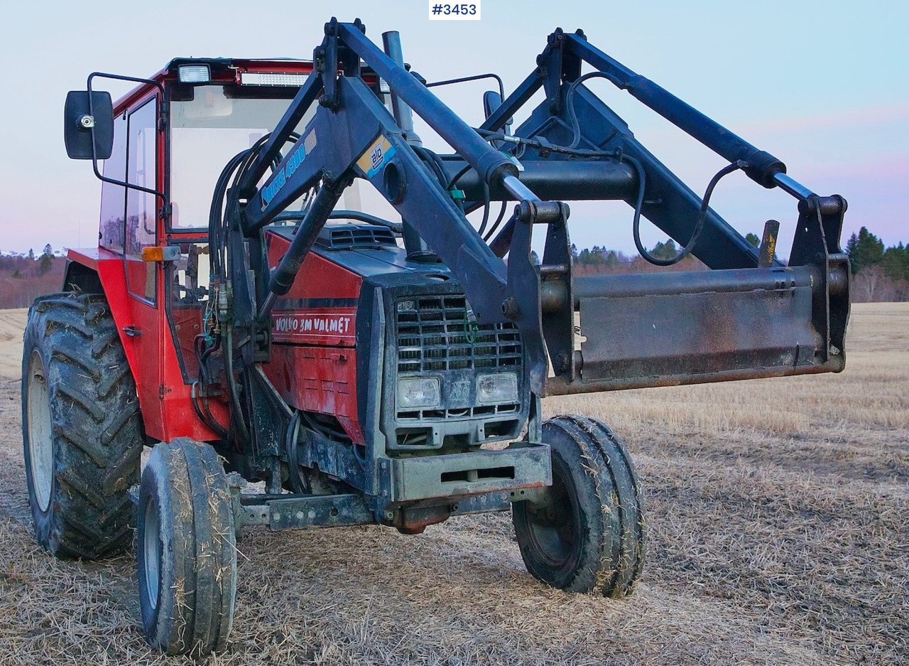 1984 Valmet 505 turbo w/ Front loader - Traktor: gambar 1 1984 Valmet 505 turbo w/ Front loader - Traktor: gambar 1