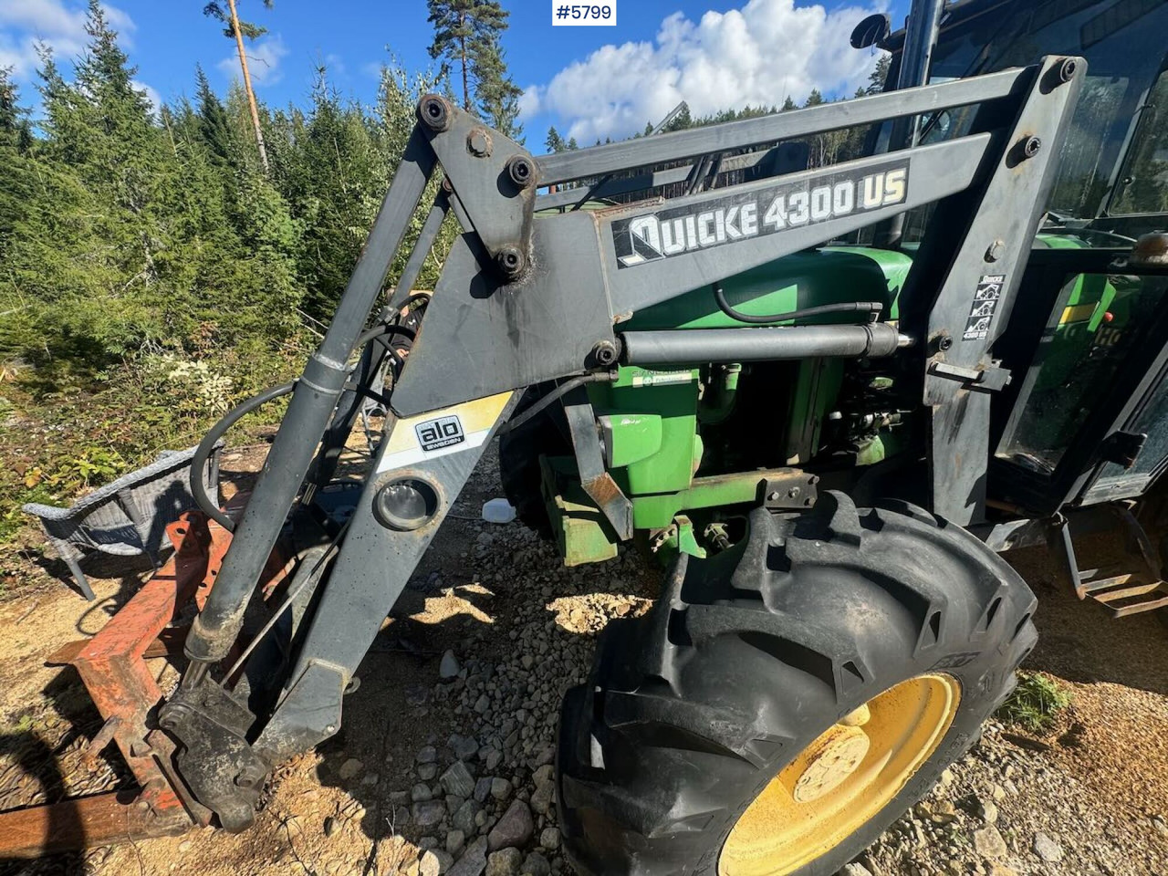 1985 John Deere 2040 4x4 w/ front loader - Traktor: gambar 3 1985 John Deere 2040 4x4 w/ front loader - Traktor: gambar 3