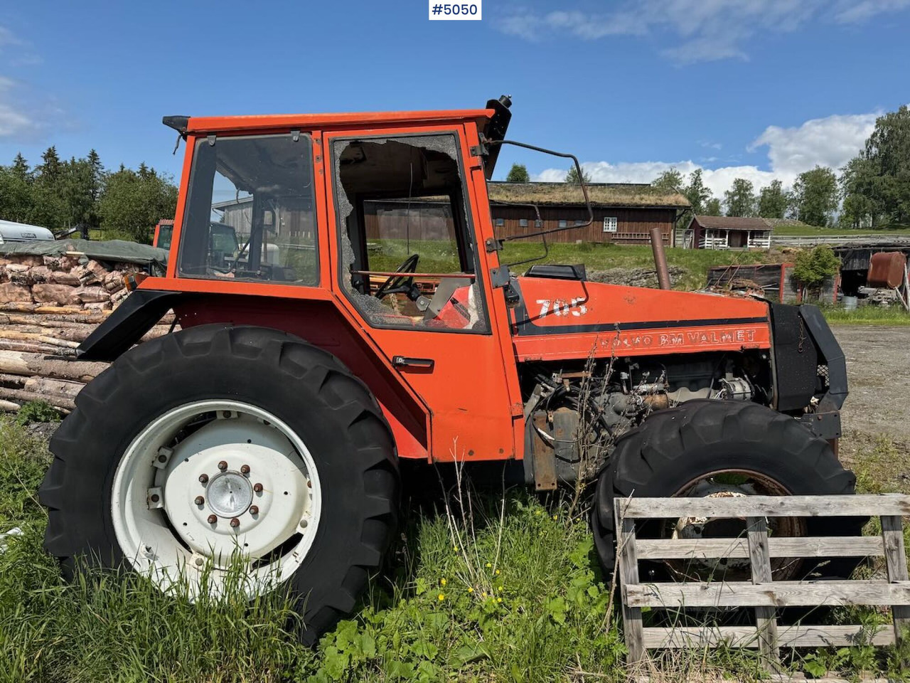 1985 Valmet 705 Turbo rep. Object - Traktor: gambar 1 1985 Valmet 705 Turbo rep. Object - Traktor: gambar 1