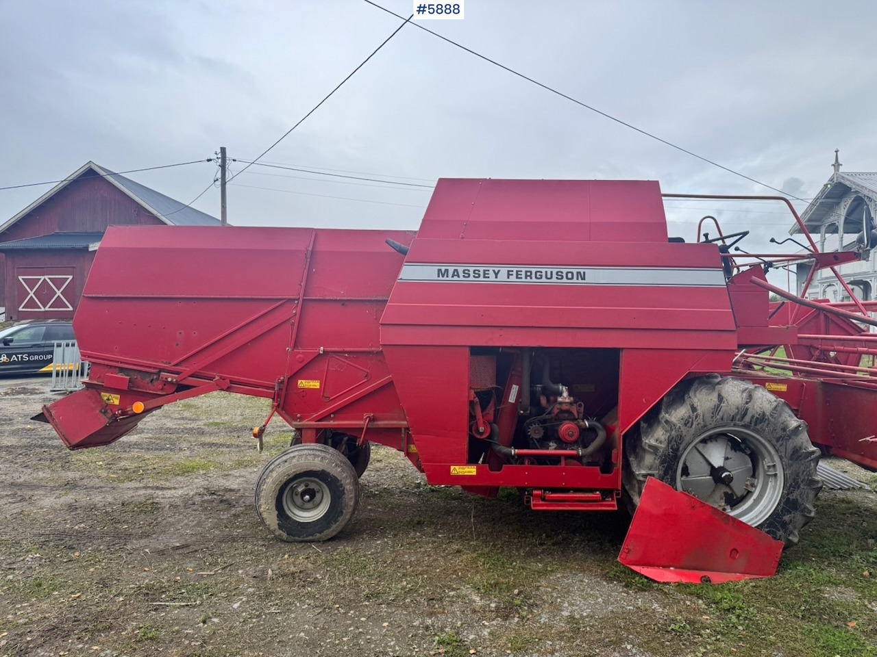 1986 Massey Ferguson 330 combine harvester - Pemanen gabungan: gambar 2 1986 Massey Ferguson 330 combine harvester - Pemanen gabungan: gambar 2