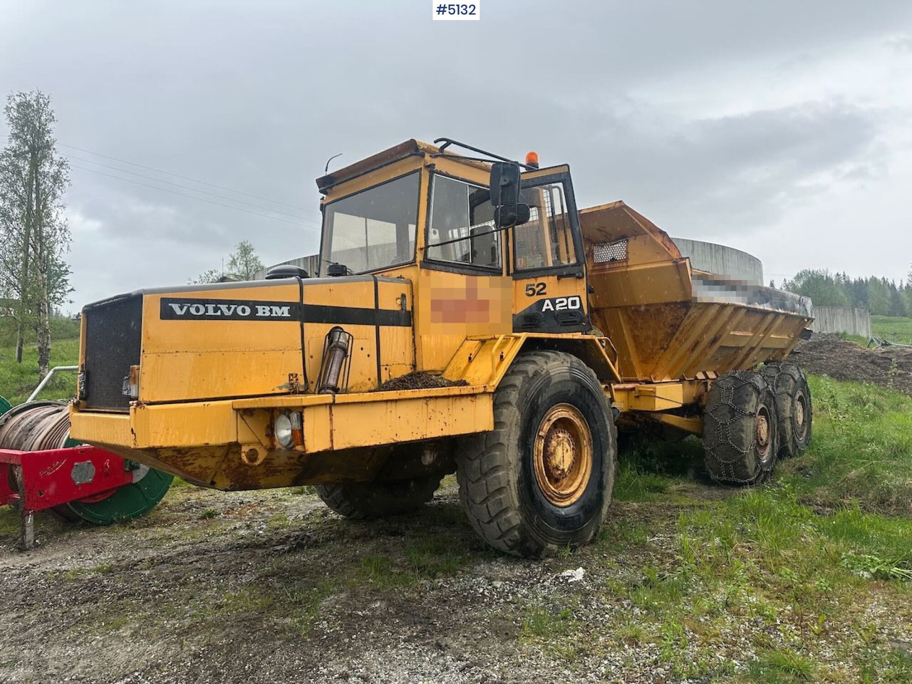 1987 Volvo A20 6x4 dump truck w/ white plates. WATCH VIDEO. - Tempat sampah artikulasi: gambar 1 1987 Volvo A20 6x4 dump truck w/ white plates. WATCH VIDEO. - Tempat sampah artikulasi: gambar 1