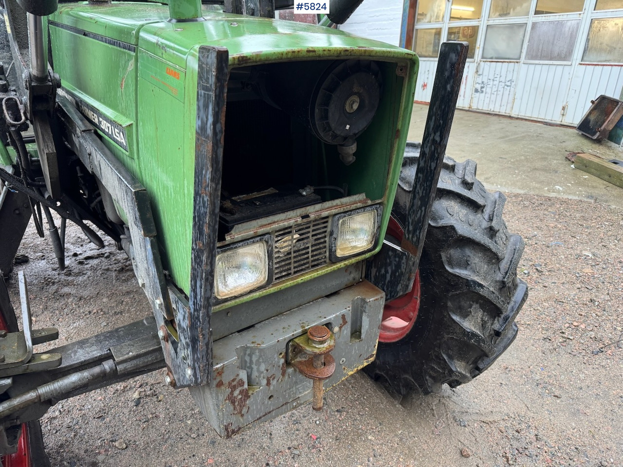 1991 Fendt Farmer 307 LSA w/ front loader. - Traktor: gambar 5 1991 Fendt Farmer 307 LSA w/ front loader. - Traktor: gambar 5