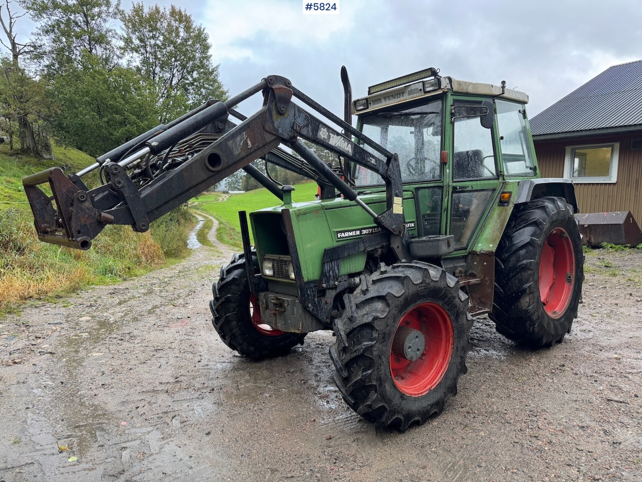 1991 Fendt Farmer 307 LSA w/ front loader. - Traktor: gambar 2 1991 Fendt Farmer 307 LSA w/ front loader. - Traktor: gambar 2