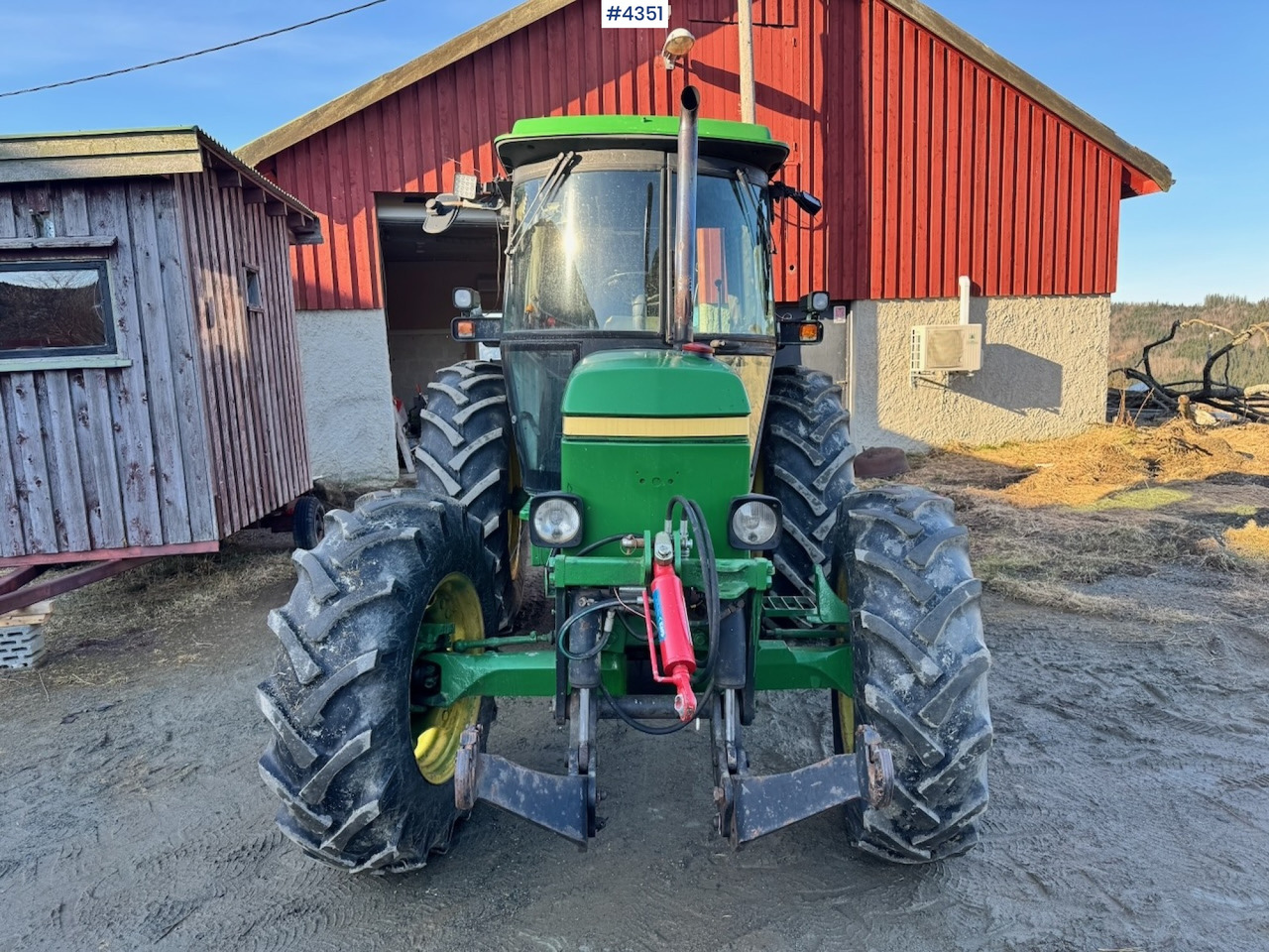 1991 John Deere 2850 4x4 Synchron w/ front hydraulics. - Traktor: gambar 3 1991 John Deere 2850 4x4 Synchron w/ front hydraulics. - Traktor: gambar 3
