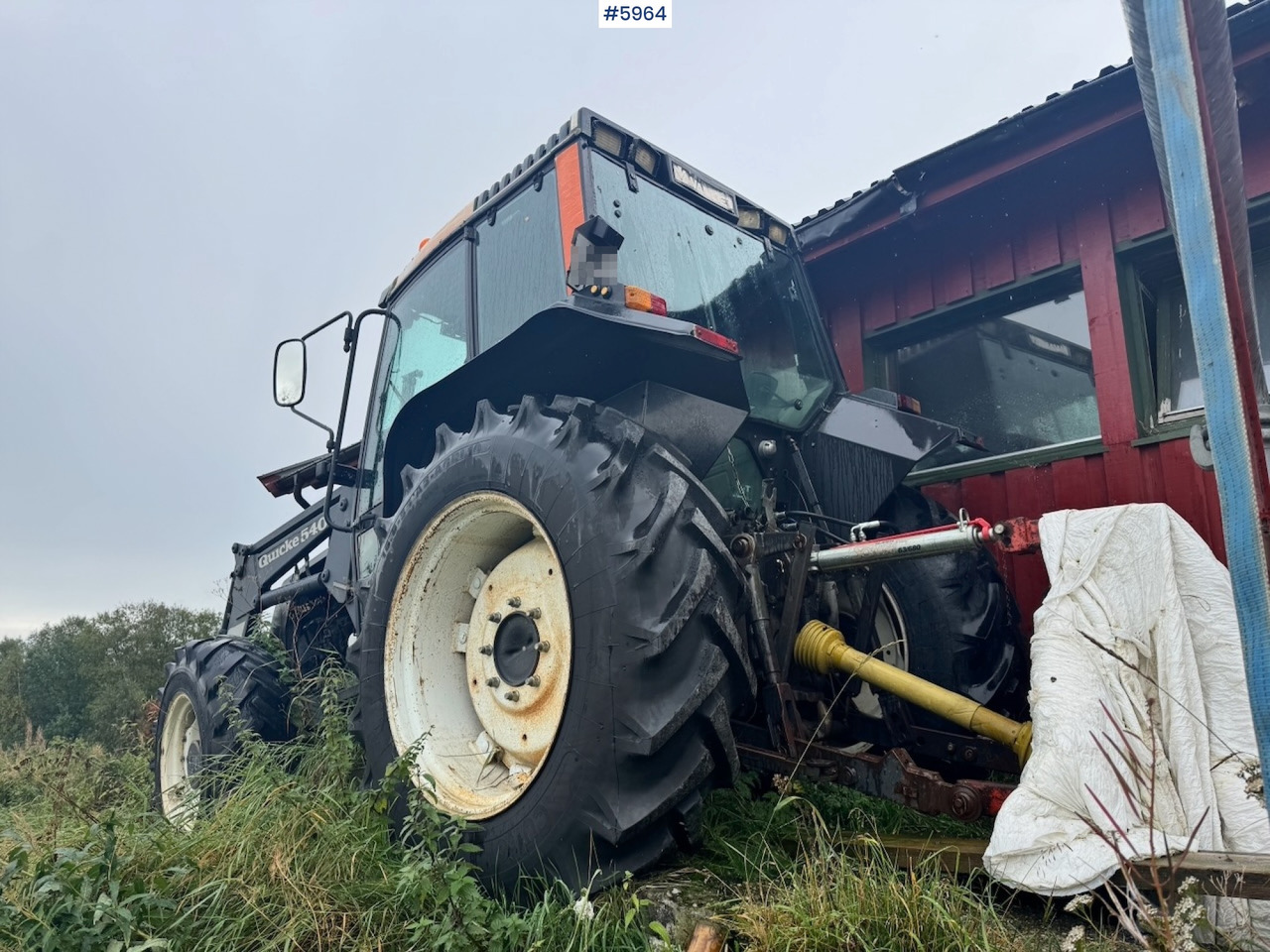 1991 Valmet 6100 Turbo with front loader and bucket - Traktor: gambar 2 1991 Valmet 6100 Turbo with front loader and bucket - Traktor: gambar 2